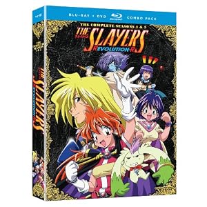 Slayers: Season 4 and 5 (Blu-ray / DVD) – REGION LOCKED